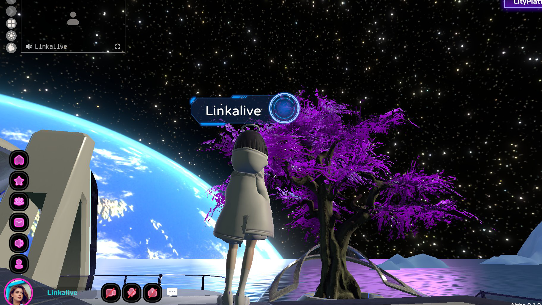 Linkalive Virtual Space Exhibition